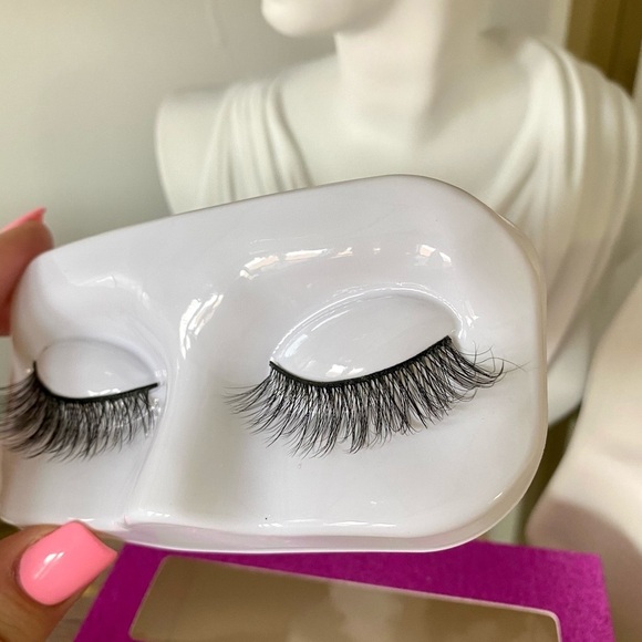 Luxe 3D Mink Lashes Fake Eyelashes Glam Full - Picture 3 of 6